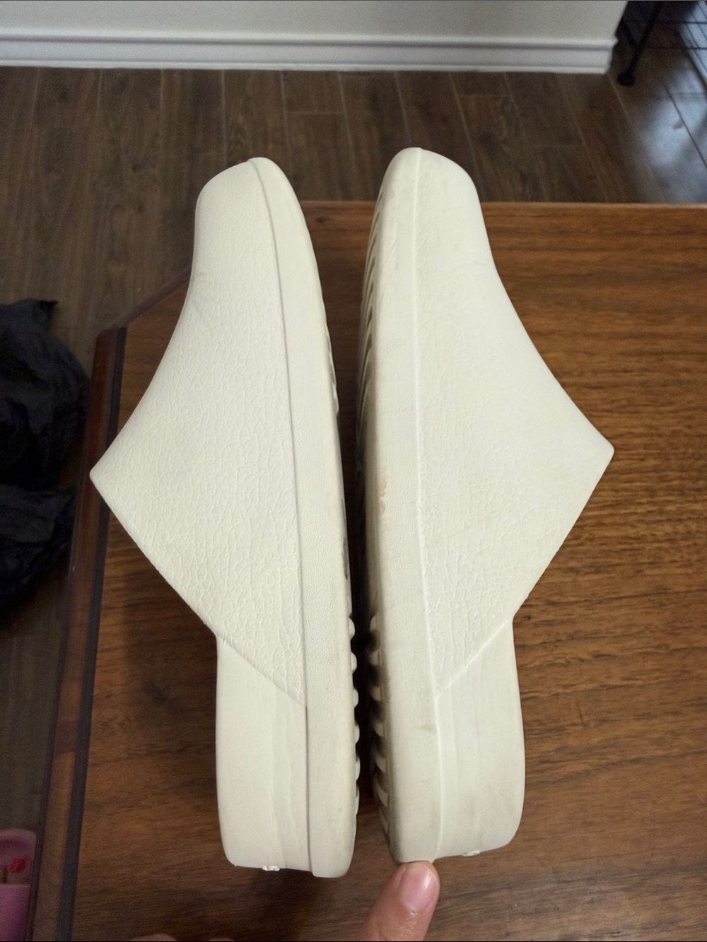 CROCS Dylan Slide Clog in Stucco (cream/off white) - Picture 5 of 6